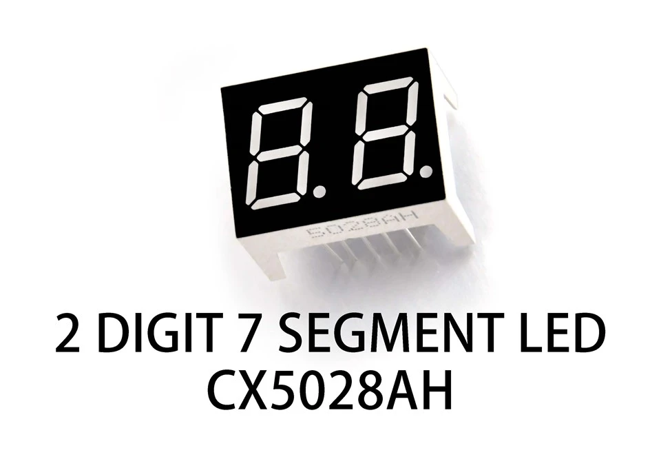 Διψήφιο LED Seven Segment